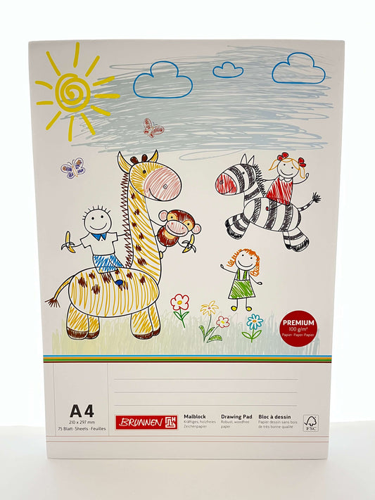 Brunnen-Malblock-A4-75-Blatt