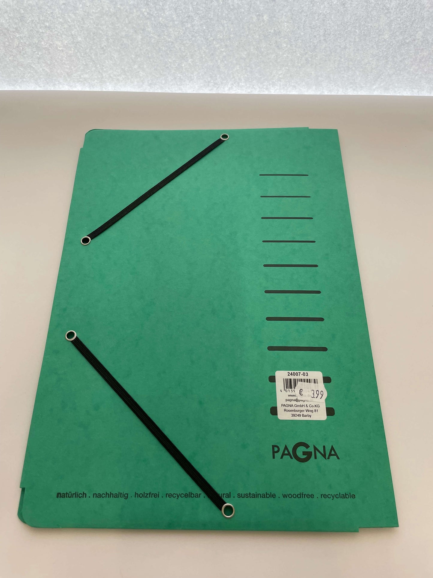 Pagna-DINA4-Mappe-gruen-Rueckseite