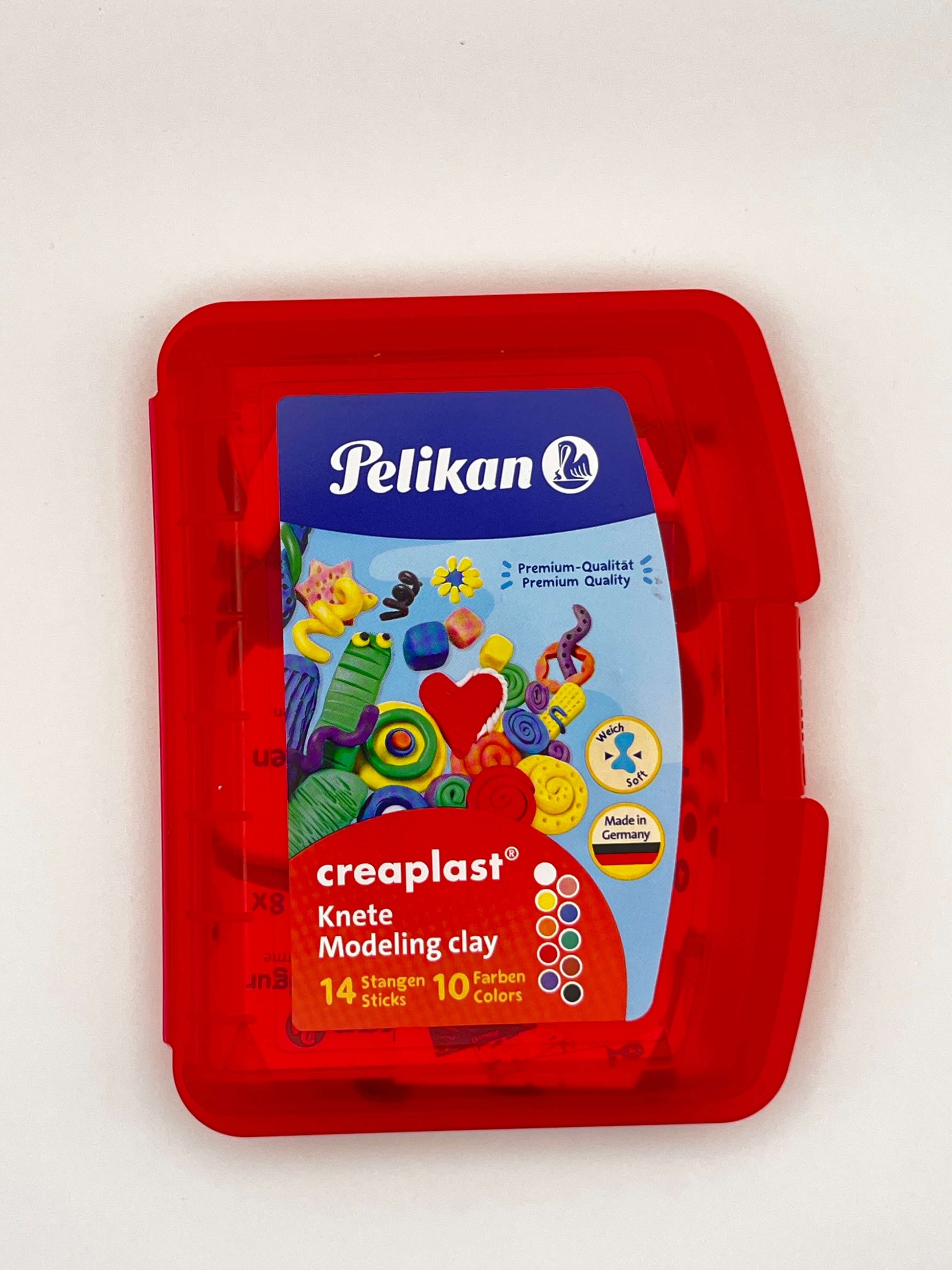 Pelikan-Knete-rot