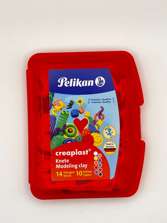Pelikan-Knete-rot