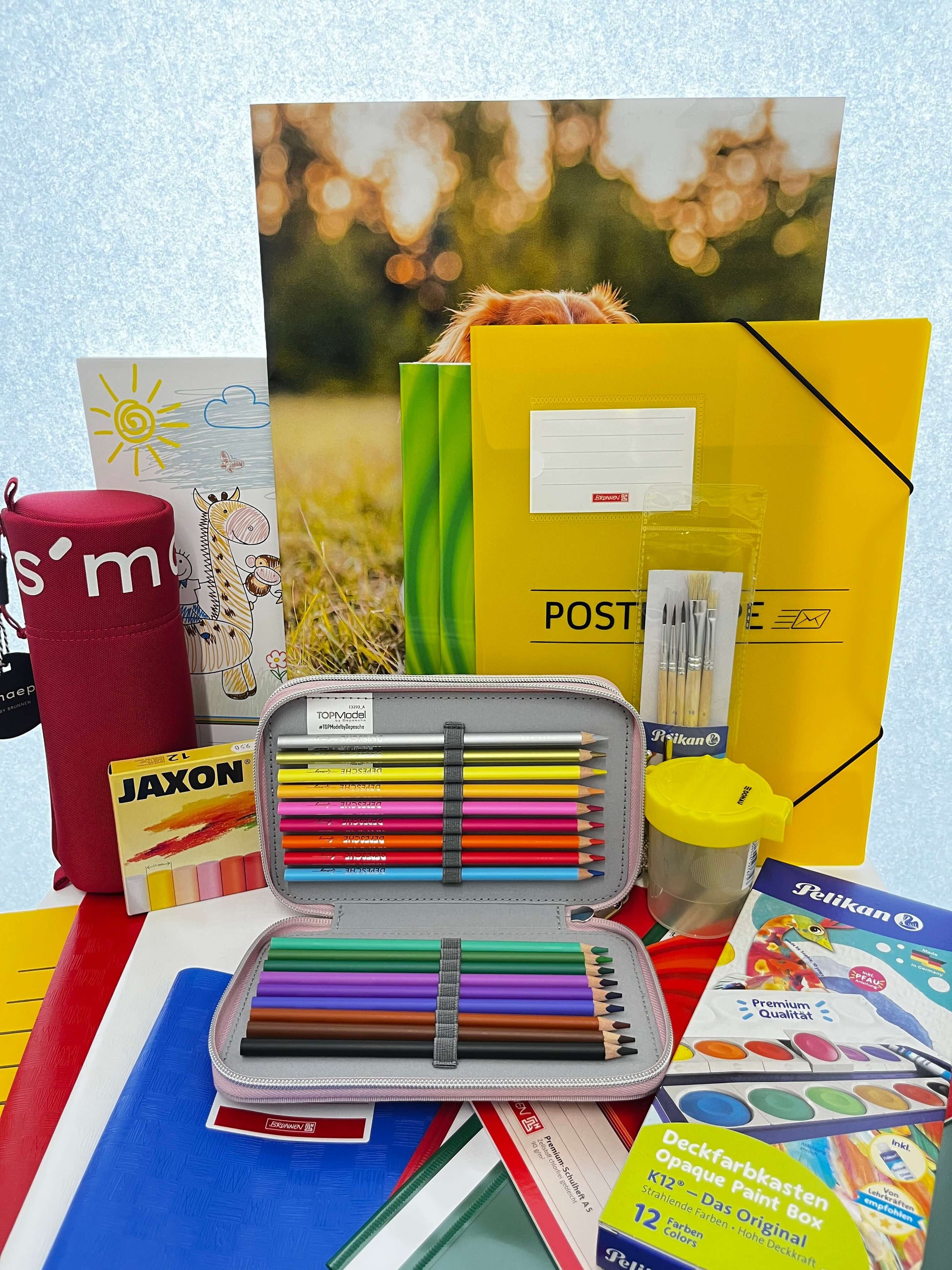 Premium-Schulstartpaket-Bertha-Hirsch-girls-Stifte-offen